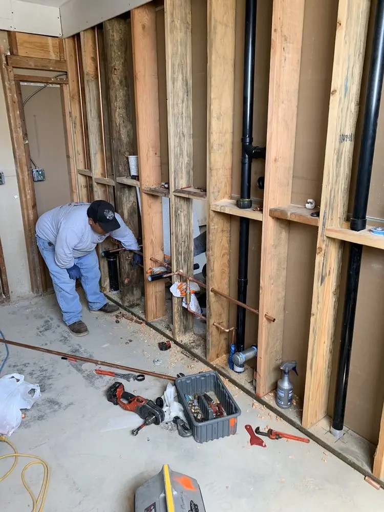 Commercial rough-in plumbing for Gas Line Repair in Hammonton